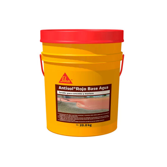 ANTISOL ROJO B AGUA X 20 KG SIKA  CÓDIGO 140302