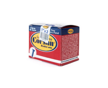 CLAVO ACERO ESTRIADO  1 LB CORSAN CÓDIGO 103496