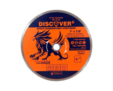 DISCO CONCRETO CONTINUO 7 DISCOVER  CÓDIGO JN420