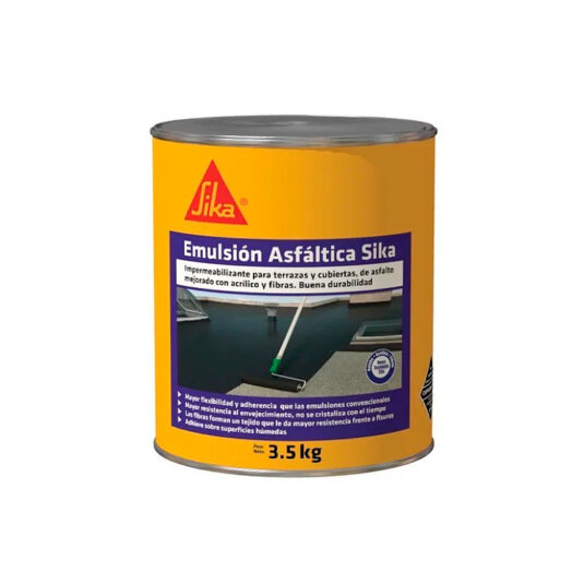 EMULSION ASFALTICA SIKA  3.5  CÓDIGO 815007