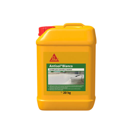 ANTISOL BLANCO BASE AGUA CONCRETO SIKA  CÓDIGO SIK37951