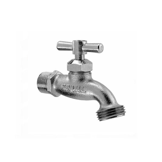 LLAVE JARDIN CROMADA SATIN GRIVAL CÓDIGO 79727