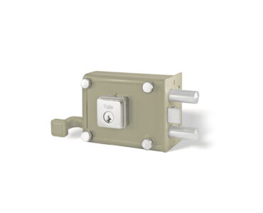 CERRADURA SOBREPONER 2 P IZQ YALE CÓDIGO 987 1/4 SI