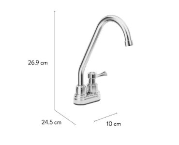 LLAVE INDIVIDUAL LAVAPLATOS BALTA PALANCA +GRIFLEX  GRIVAL  CÓDIGO 4153033331