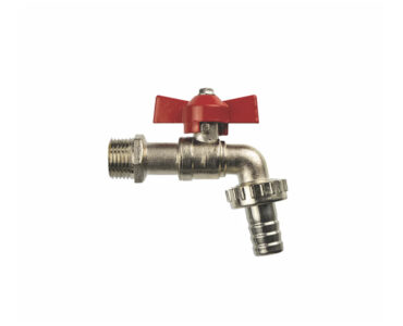 LLAVE JARDIN CROMADA MARIPOSA  CÓDIGO 121213