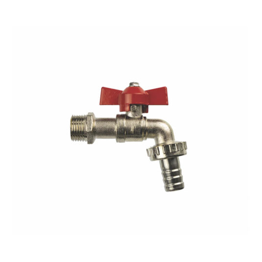 LLAVE JARDIN CROMADA MARIPOSA  CÓDIGO 121213