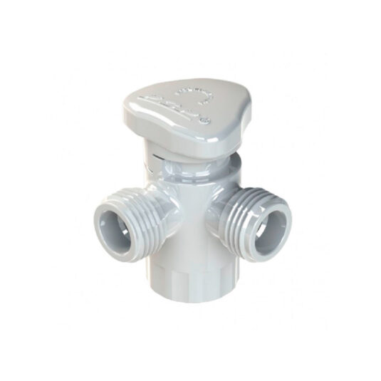 LLAVE REGISTRO MINI 2 SALIDAS 1/2 PCP CÓDIGO 2013