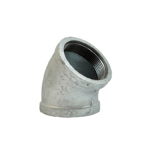 CODO GALVANIZADO 1.1/ 2 X 45° CÓDIGO 1036