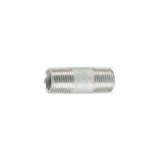 NIPLE GALVANIZADO 1.1/2 X 1.1/2 = 4CM  CÓDIGO 110996