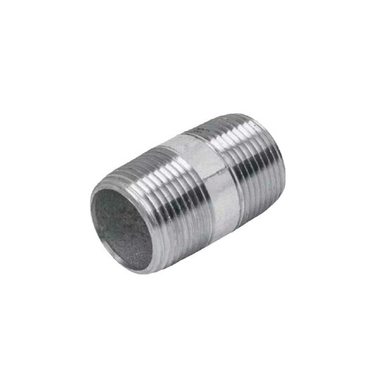 NIPLE GALVANIZADO   1/2 X 3.1/2 = 8CM CÓDIGO 11419