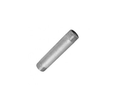 NIPLE GALVANIZADO   1 X 4 = 10CM  CÓDIGO 100778