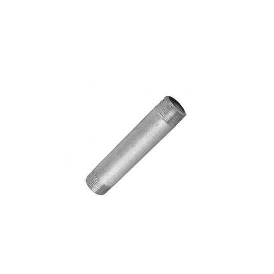 NIPLE GALVANIZADO   1 X 4 = 10CM  CÓDIGO 100778