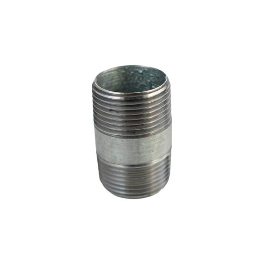 NIPLE GALVANIZADO    2 X 2.1/2 = 6CM  CÓDIGO 100806