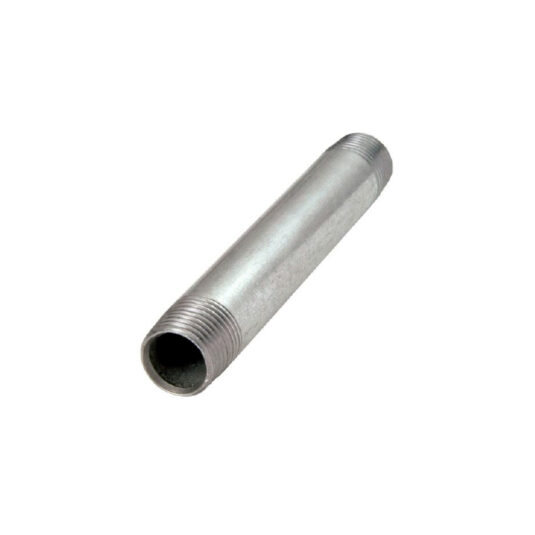 NIPLE GALVANIZADO 1.1/2 X 5 = 13CM CÓDIGO 100799