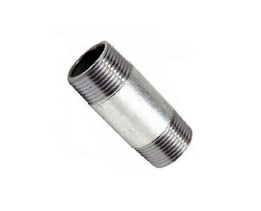 NIPLE GALVANIZADO  1/2 X 4 = 10CM CÓDIGO 100758