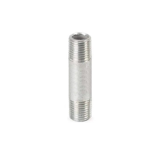 NIPLE GALVANIZADO 1/2 X 7= 18CM CÓDIGO 102224
